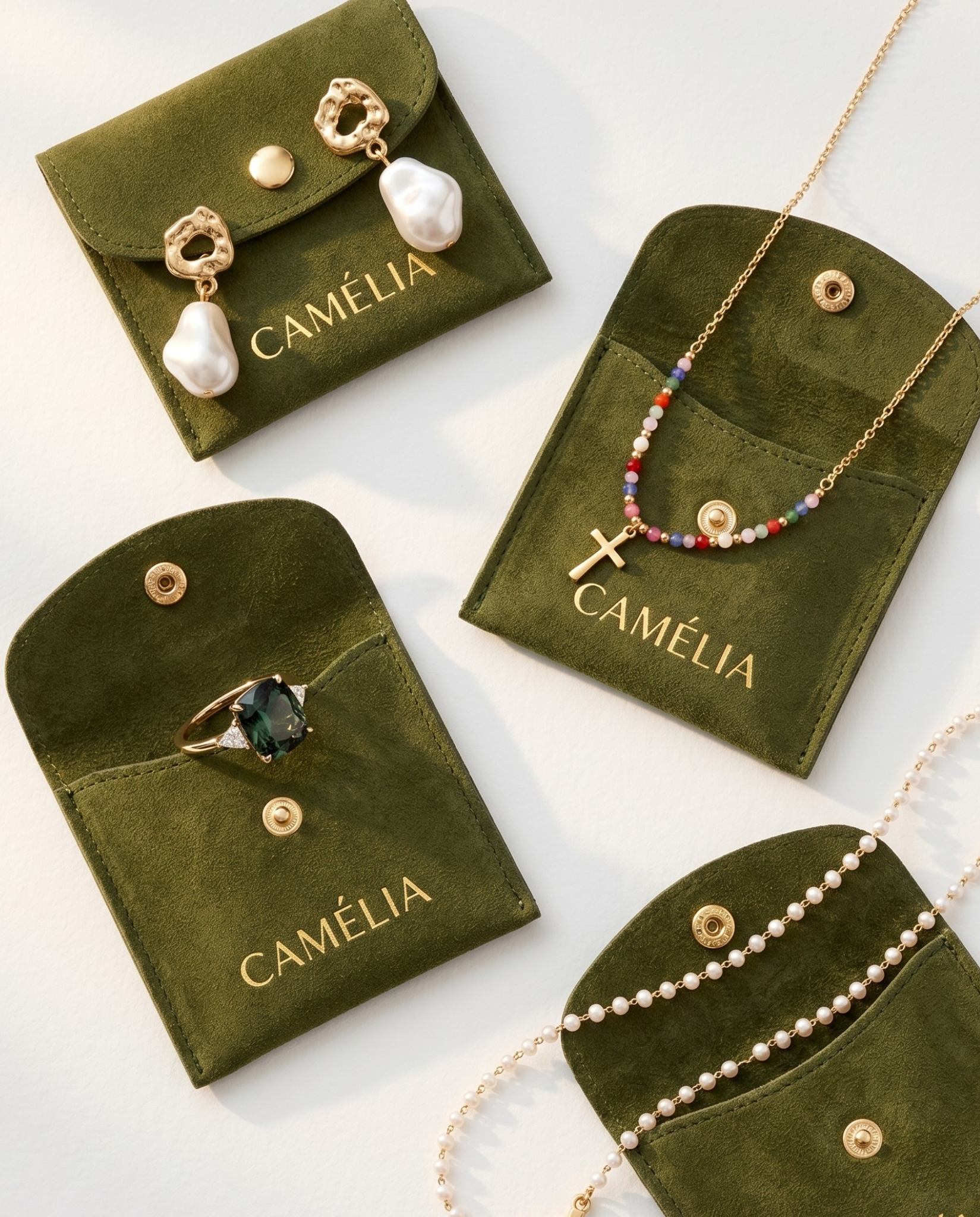 Anel Três Camadas
