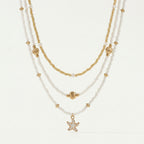 Conjunto Colares Estrela de Marfim