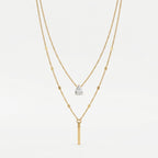 Colar Equilíbrio Dourado